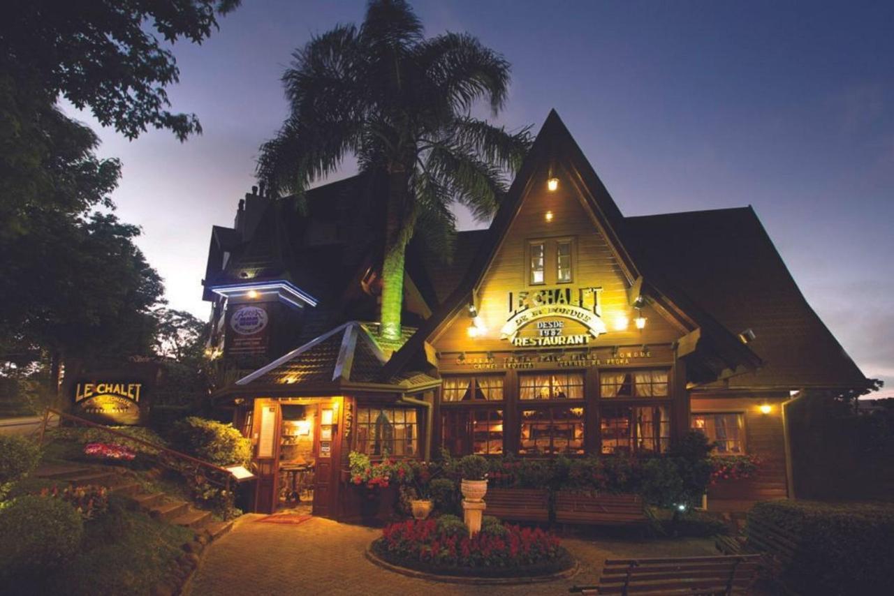 Apart-Hotel Em Gramado, Padrao 4 Estrelas, No Centro Dış mekan fotoğraf