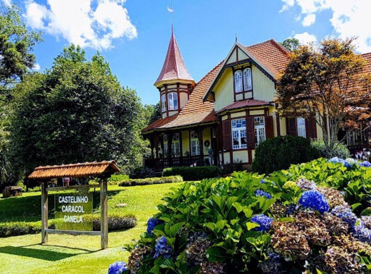 Apart-Hotel Em Gramado, Padrao 4 Estrelas, No Centro Dış mekan fotoğraf