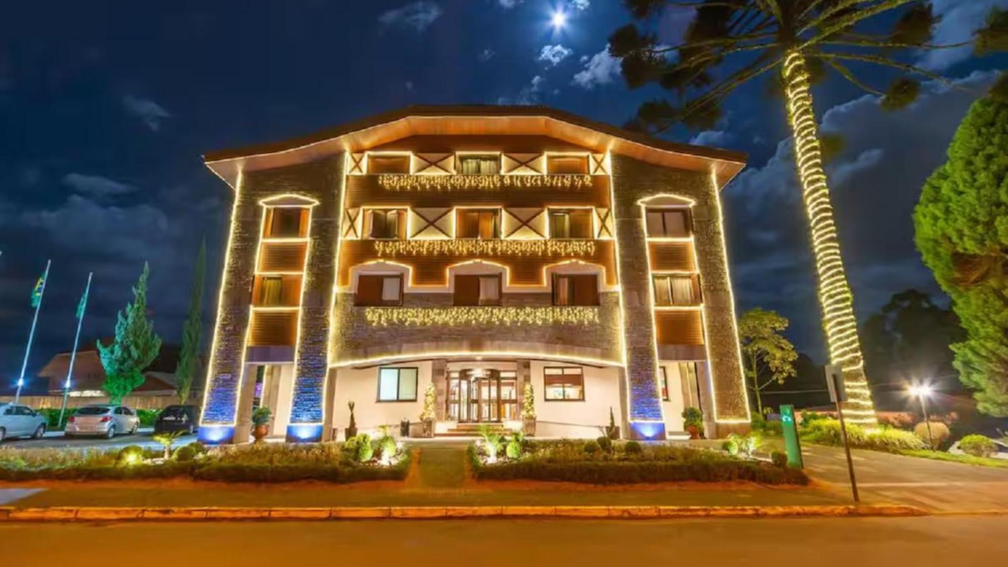 Apart-Hotel Em Gramado, Padrao 4 Estrelas, No Centro Dış mekan fotoğraf